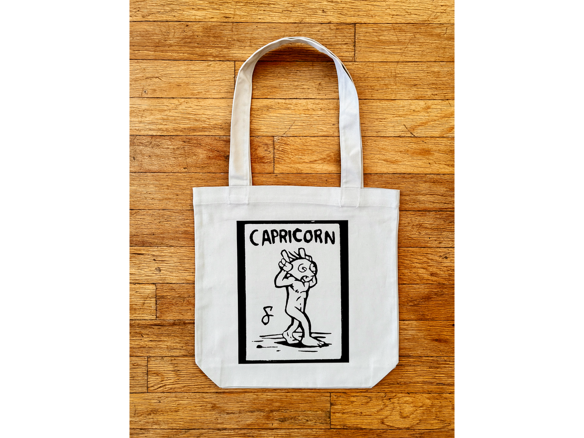 Capricorn Canvas Tote Bag