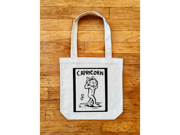 Capricorn Canvas Tote Bag