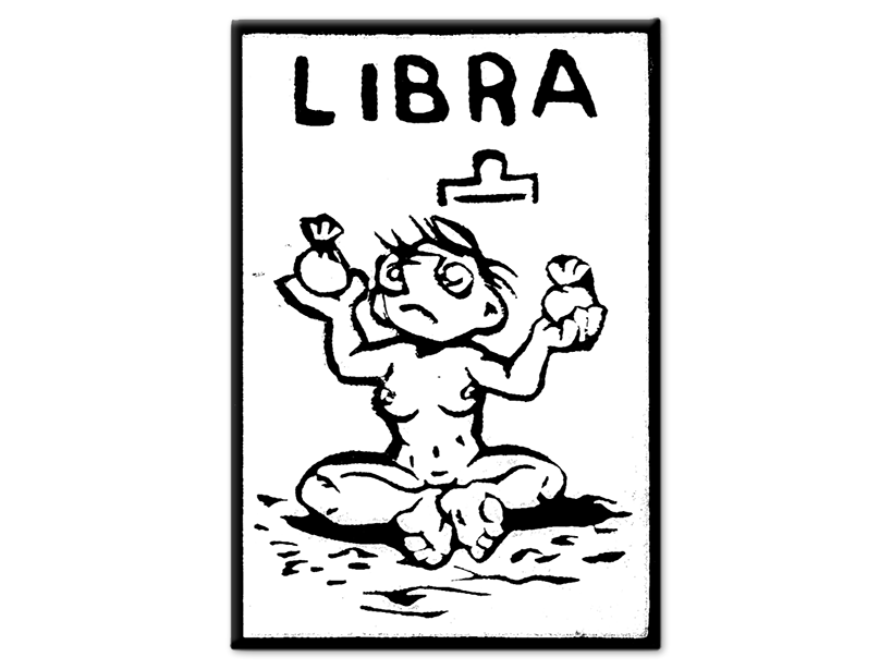 Libra Magnet
