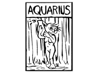 Aquarius Magnet