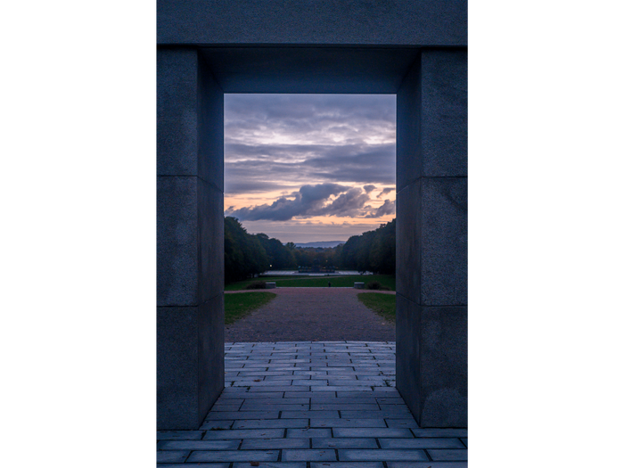 Framing an Oslo Sky