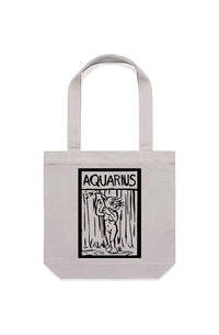 Aquarius Canvas Tote Bag