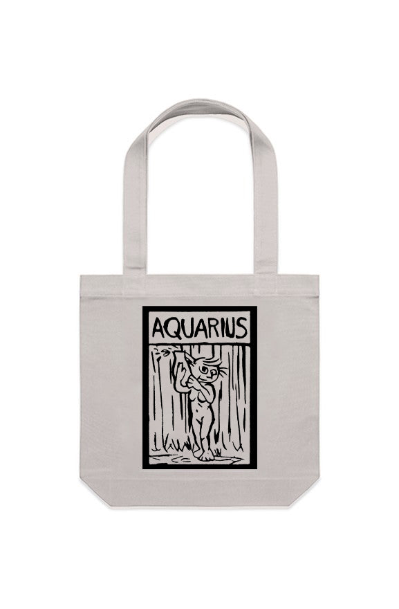 Aquarius Canvas Tote Bag