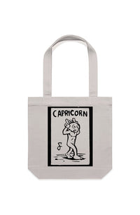 Capricorn Canvas Tote Bag