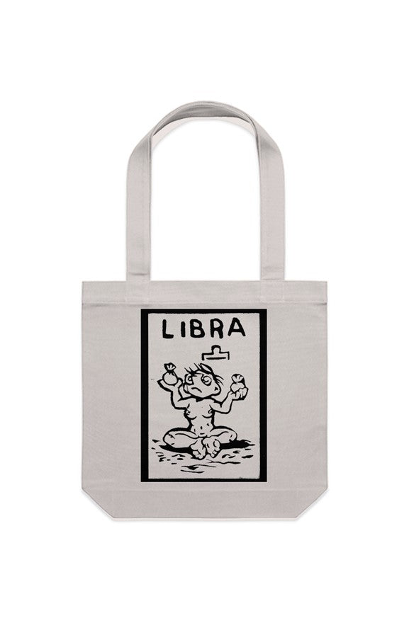 Libra Canvas Tote Bag