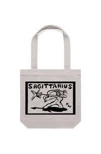 Sagittarius Canvas Tote Bag