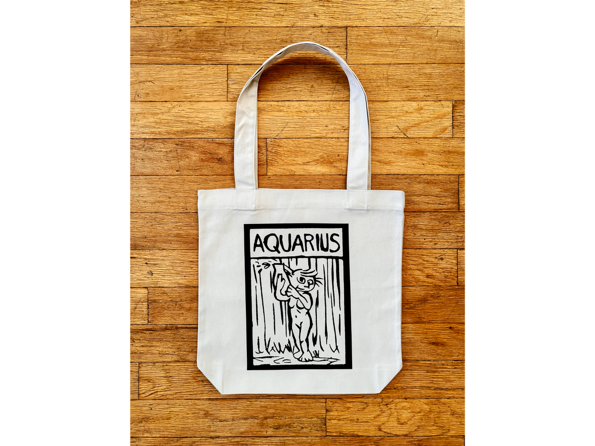 Aquarius Canvas Tote Bag