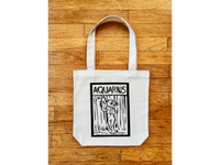 Aquarius Canvas Tote Bag