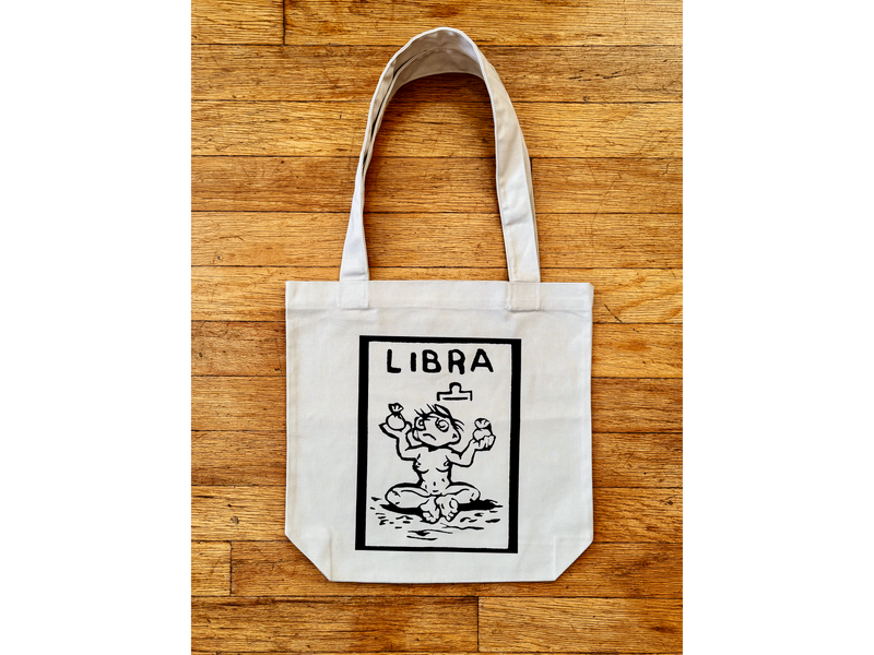 Libra Canvas Tote Bag