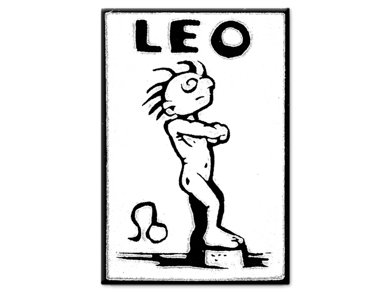 Zodiac Magnet - Leo