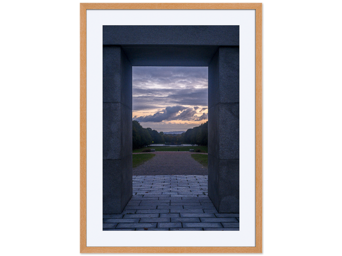 Framing an Oslo Sky